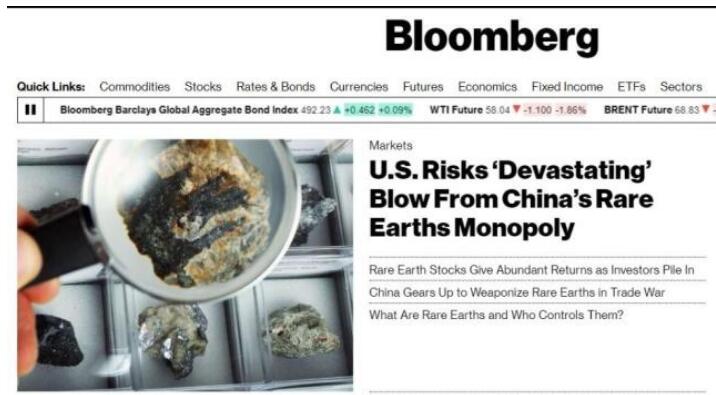 面对“稀土警告”，外媒连“勿谓言之不预”都翻译了…...
