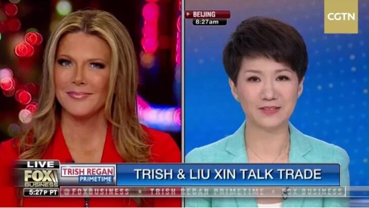 16分钟越洋对话 中美女主播都说了什么？