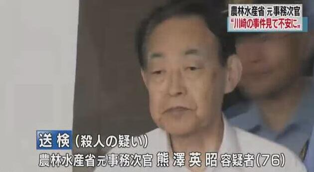 日本76岁父亲砍死44岁啃老儿子：不想给人添麻烦