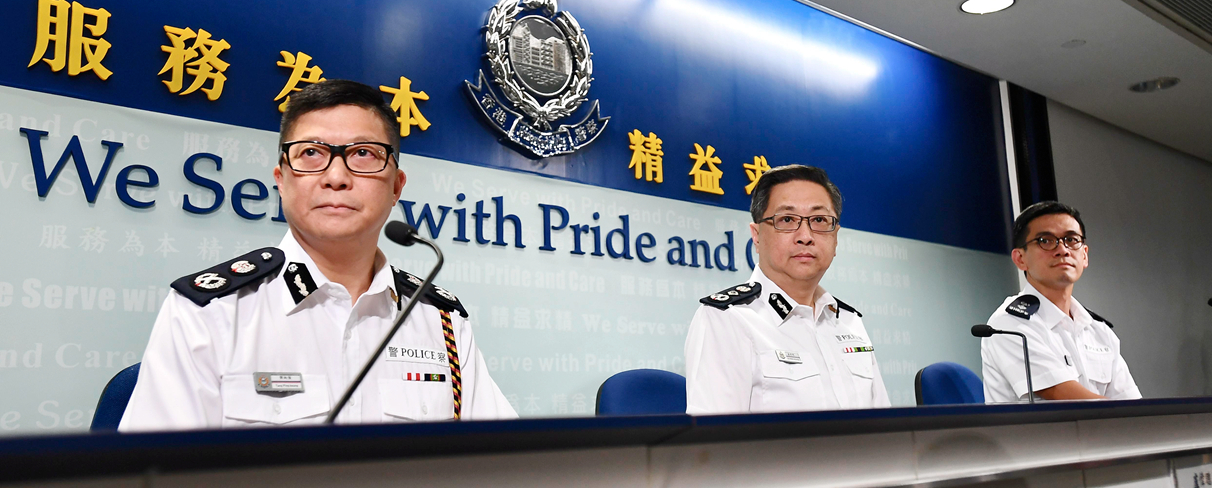 金鐘暴動11暴徒被拉 盧偉聰：嚴格依指引使用武器