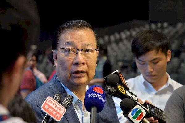 譚耀宗引述中聯辦：修例初心正確，外國干預令事件變複雜