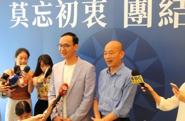 担忧国民党分裂？朱立伦给韩国瑜支招：赶紧去见郭台铭