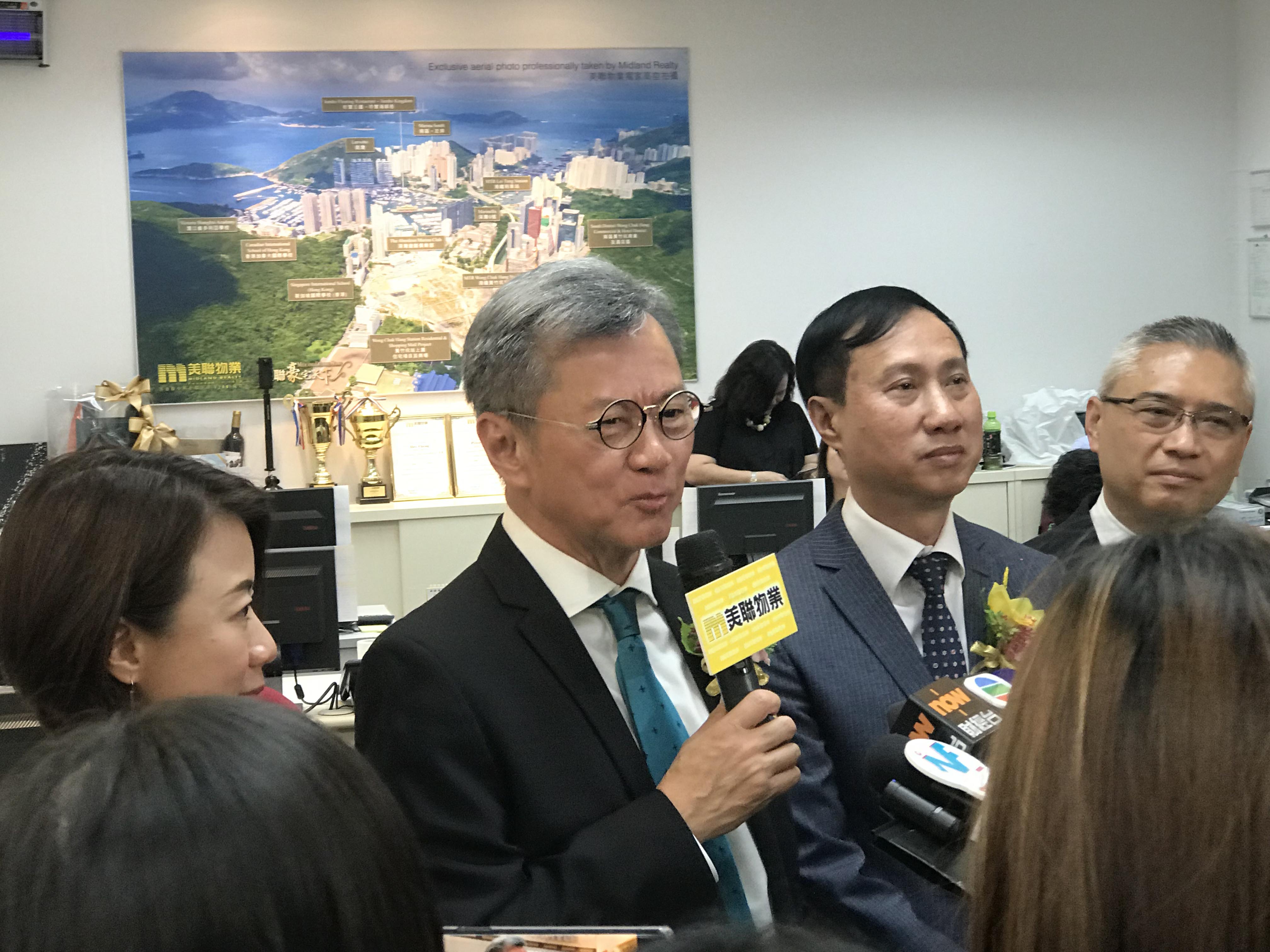 樓市下半年料受貿戰影響 趙國雄：對香港前景有信心