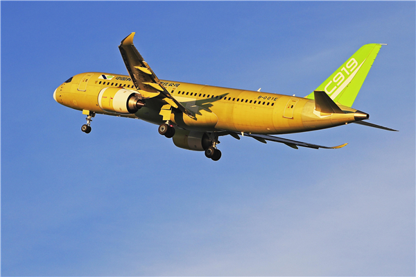 104架機首飛 C919進入密集試飛期