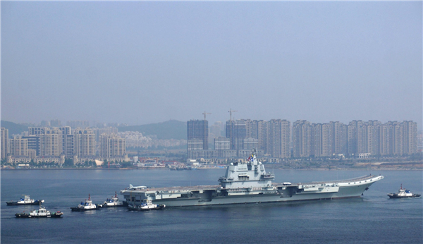 國產航母離港第七次海試 再度出海破外媒謠言