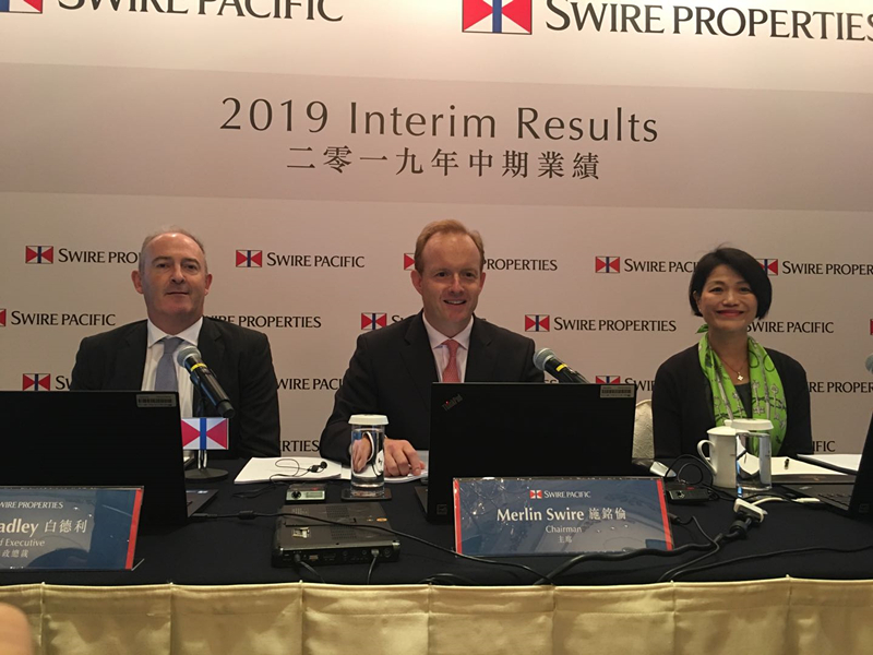 太古系：示威影響短暫  續投資內地香港