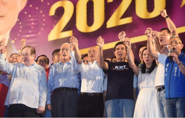 吴敦义列蔡英文“三大罪状”：全力支持韩国瑜