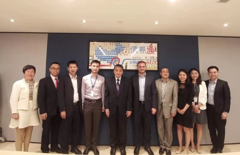 香港商报高层拜会债券通 寻求共识与合作