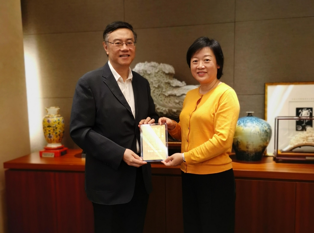 本報高層訪農銀國際 助力港金融機構融入灣區