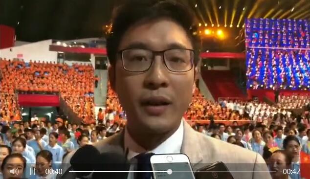 霍啟山：祝福祖国 願意共同參與祖國的建設