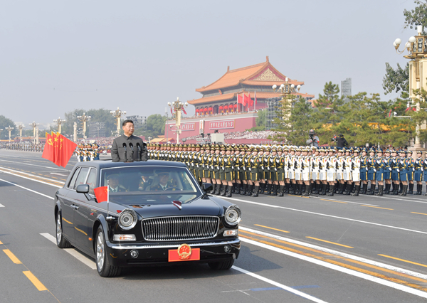 【庆祝新中国70华诞】盛大閱兵震撼亮相