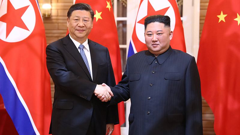 中朝建交70周年 兩國元首致賀電
