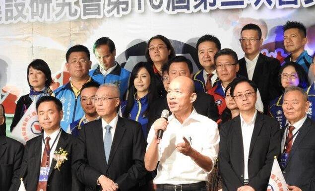 韩国瑜：台湾再被锁住，就像朝鲜了