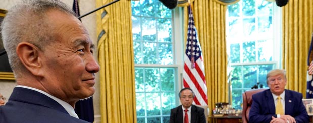 中美磋商獲首階段成果 美暫停對19500億中國貨加徵關稅