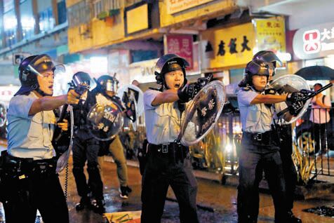 港府必須全力止暴