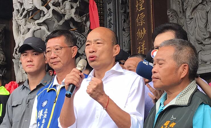 韓國瑜：找不到拒收陳同佳到台受審的理由