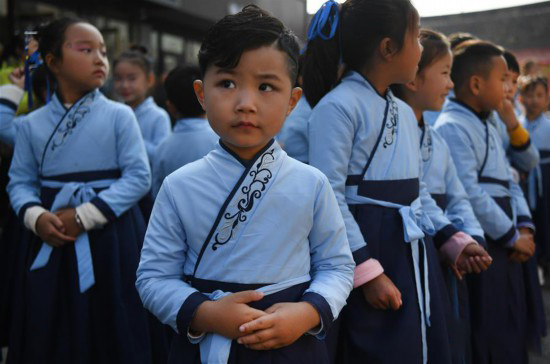 汉文化旅游节上的汉服嘉年华
