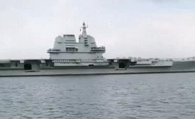 国产航母展开第九次海试，或将接收舰载机
