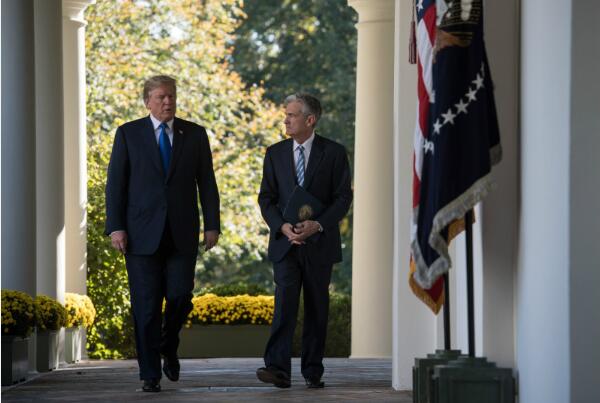 特朗普晤聯儲局鮑威爾 稱氣氛友好親切