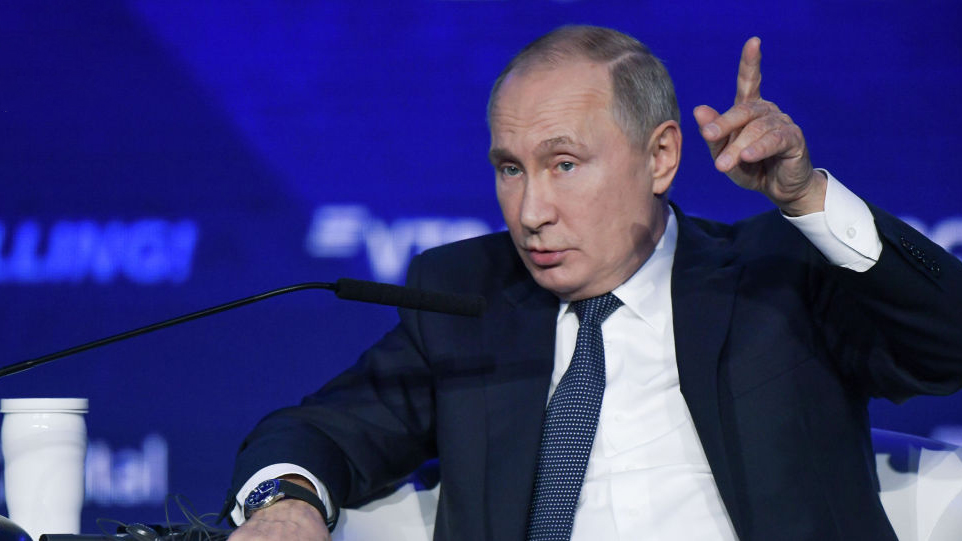 普京批美遏制中俄戰略定位嚴重錯誤