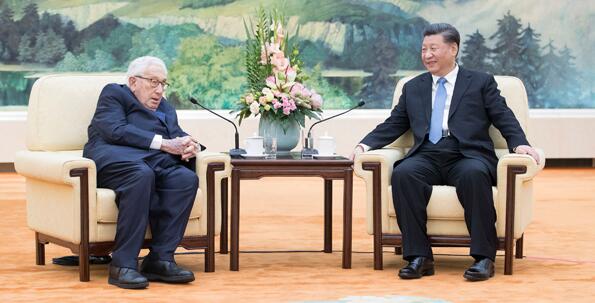 習近平會見基辛格 籲中美加強溝通避免誤判