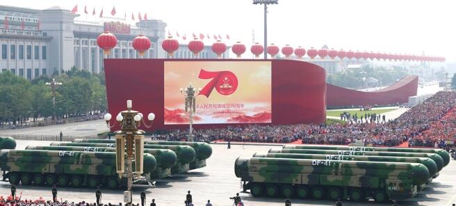 美国国防部确认中国试射东风41战略导弹