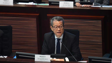 陳茂波：政府將錄15來首次財政赤字