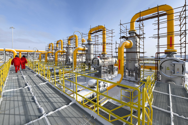 中俄天然氣管道通氣 九省市受惠