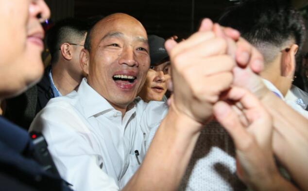 韩国瑜：蔡英文若连任，台湾惨惨惨惨