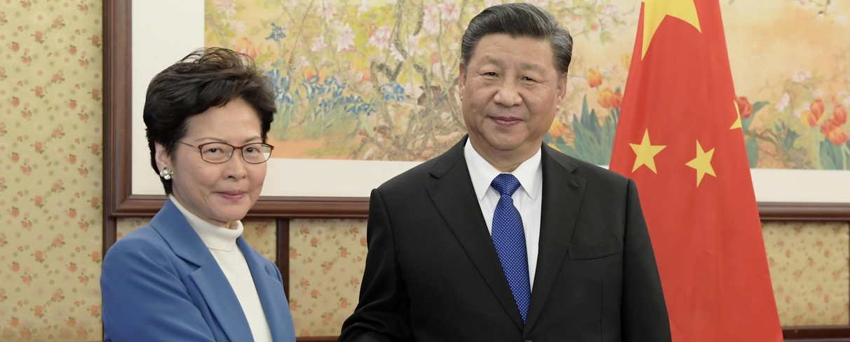 習近平：希望港人團結一致 推動香港重回正軌