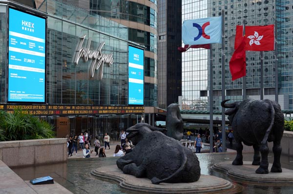 利好消息反映 港股回吐179點