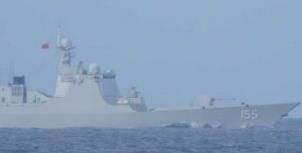 中国4艘军舰穿宫古海峡回东海 日本舰机跟拍