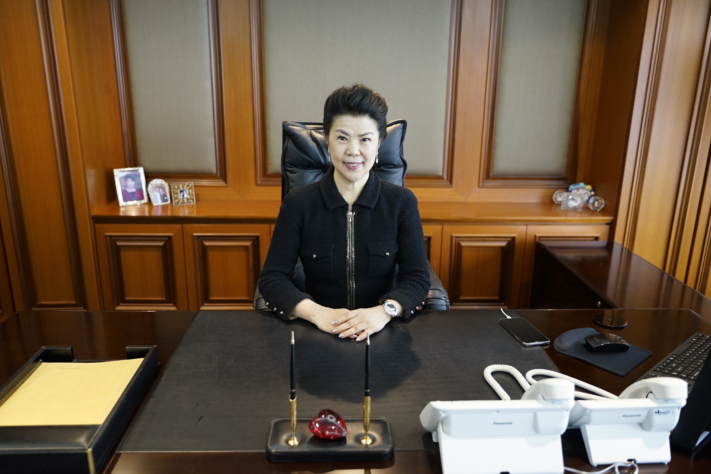 兆進集團有限公司總裁蔡黃玲玲 以大愛為精神 以和藹為基礎