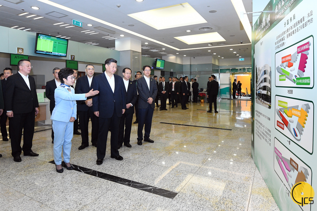 習近平視察澳門多個公共設施