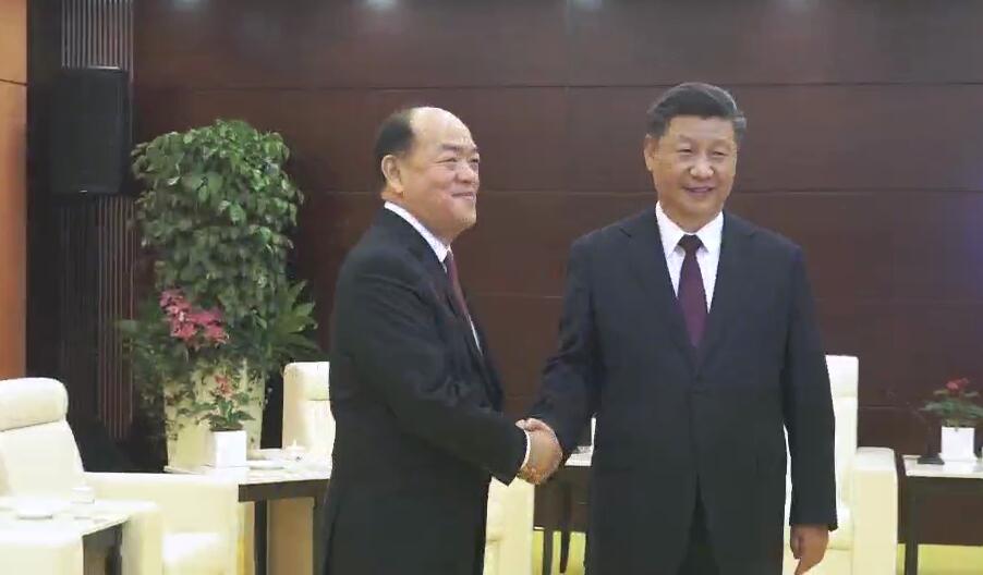 習近平主席接見賀一誠