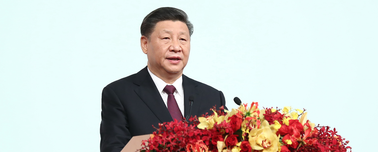 習近平：港澳事務屬中國內政 不容外部势力幹預