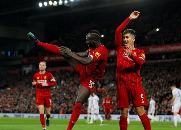 英超：利物浦胜谢菲尔德联