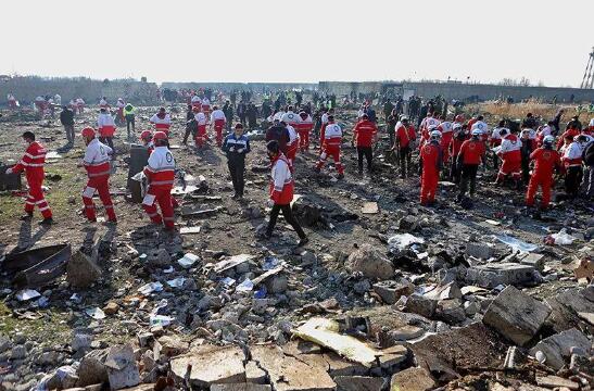 乌克兰客机疑被伊朗导弹击落 伊朗：不合逻辑