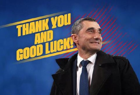 巴萨官方宣布巴尔韦德下课