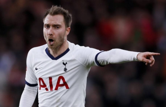 名记齐曝国米已敲定埃里克森 转会费仅1800万欧 