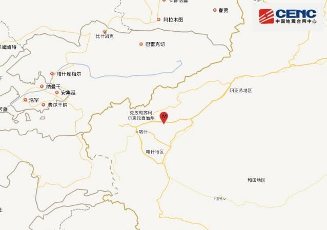 新疆伽师县发生6.4级地震后余震不断 震中有人员受伤