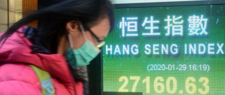 疫情擾港股 鼠年開門黑