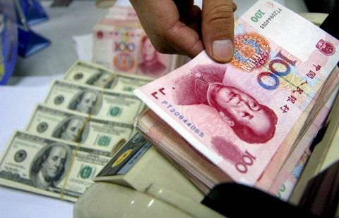 人民币对美元中间价调升149个基点