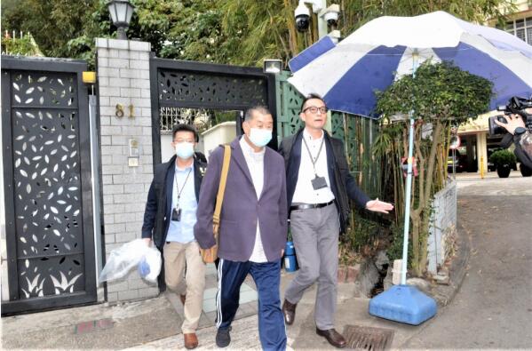 拘捕黎智英體現法治