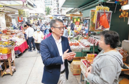 陳茂波呼籲議員急市民所急