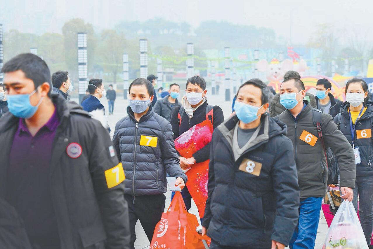 7800萬農民工已返崗復工 餘四成4月上旬送達