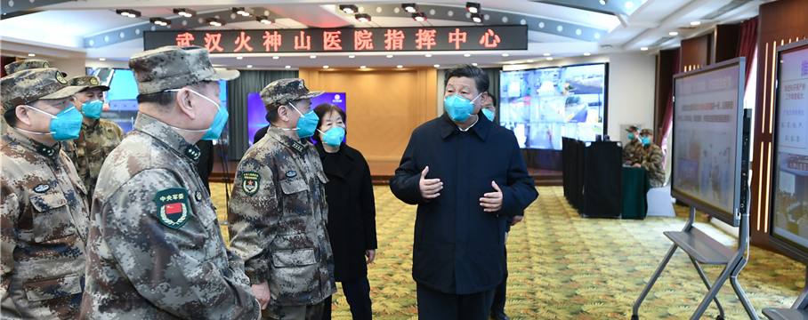 鄂漢疫情防控取得階段性重要成果 習近平感謝武漢人民