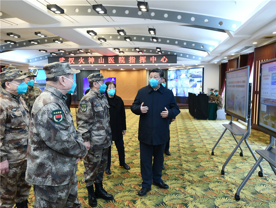习近平飞抵武汉考察 分析：展示“战役”胜利姿态