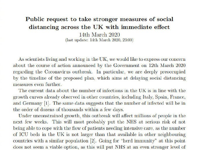 英国科学界超500人发实名公开信：反对首相鲍里斯抗疫策略