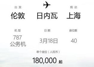 18万回国天价机票被抢光？航空公司：仅是公务机预售